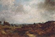John Constable Hampstead Heath with London in the distance oil painting on canvas